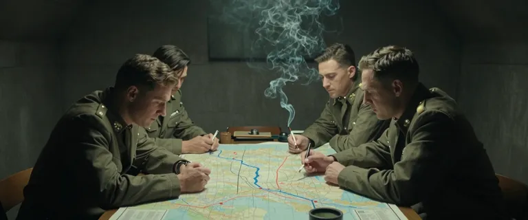 War Room - medium slow push-in