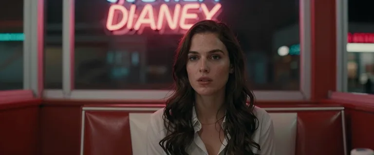 Last Booth - medium-close dolly zoom