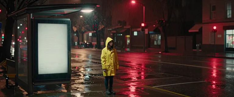 Neon nights example: Night Bus Stop
